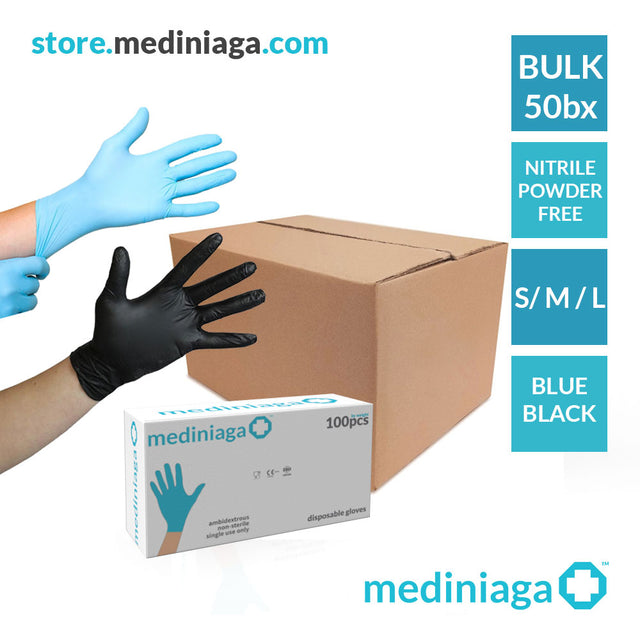 Nitrile gloves · 50-box supply