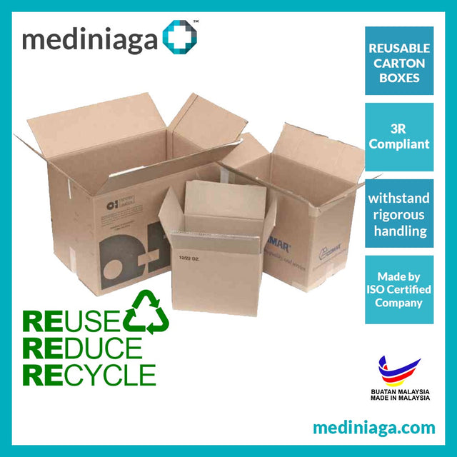 Used carton boxes · 10 pieces