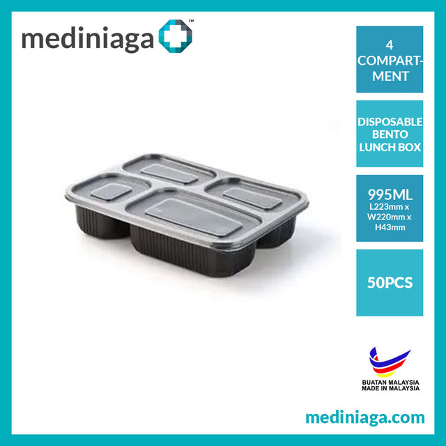 Food-service packaging product artwork from the Mediniaga store