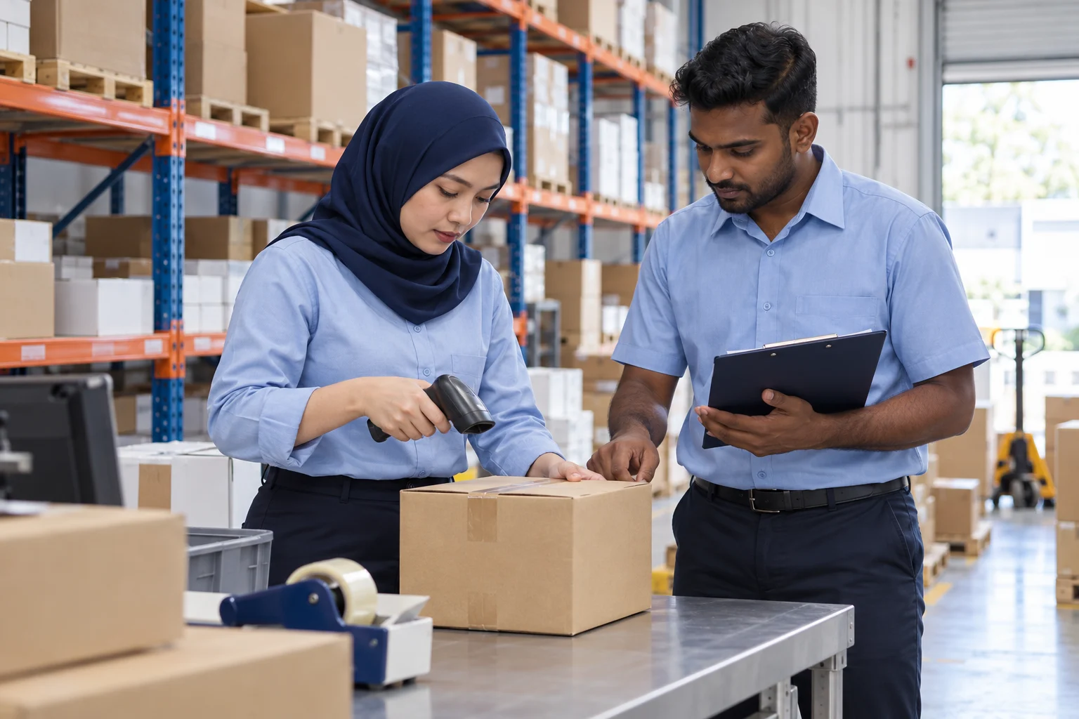 Illustrative Malaysian supply team, not a photograph of a listed contract